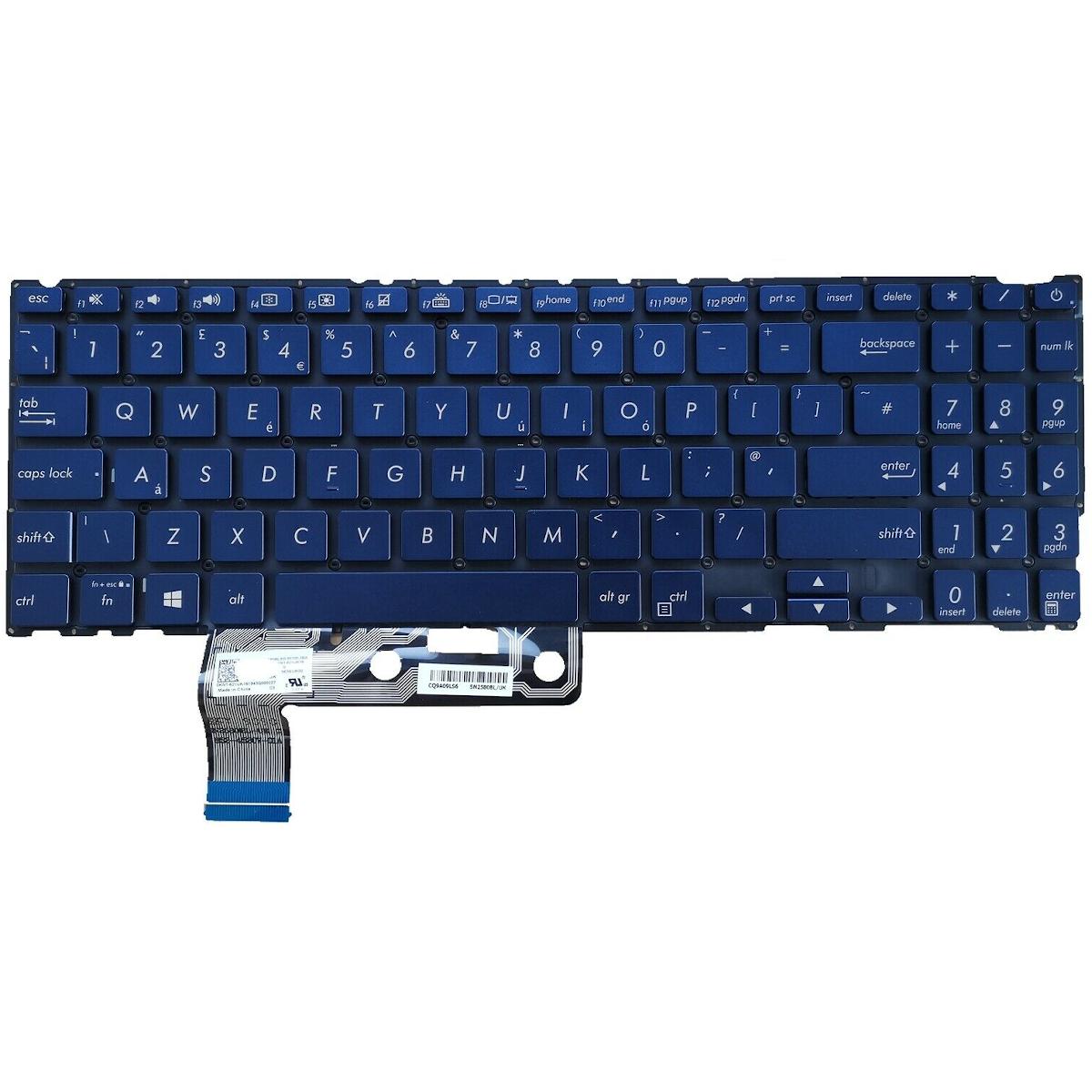 Asus UX533FN Klávesnice