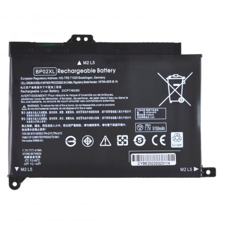HP Pavilion 15-AU616TX Battery 41Wh 7.7V Li-pol