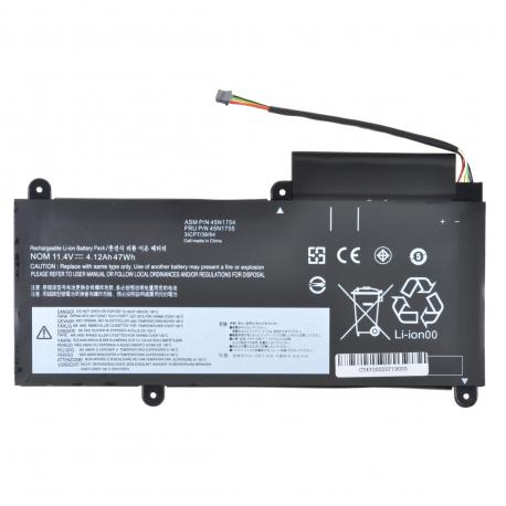 Lenovo ThinkPad E450 Battery 4200mAh 11.4V Li-pol