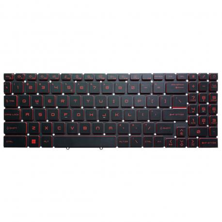 MSI GF76 11UC Klávesnice