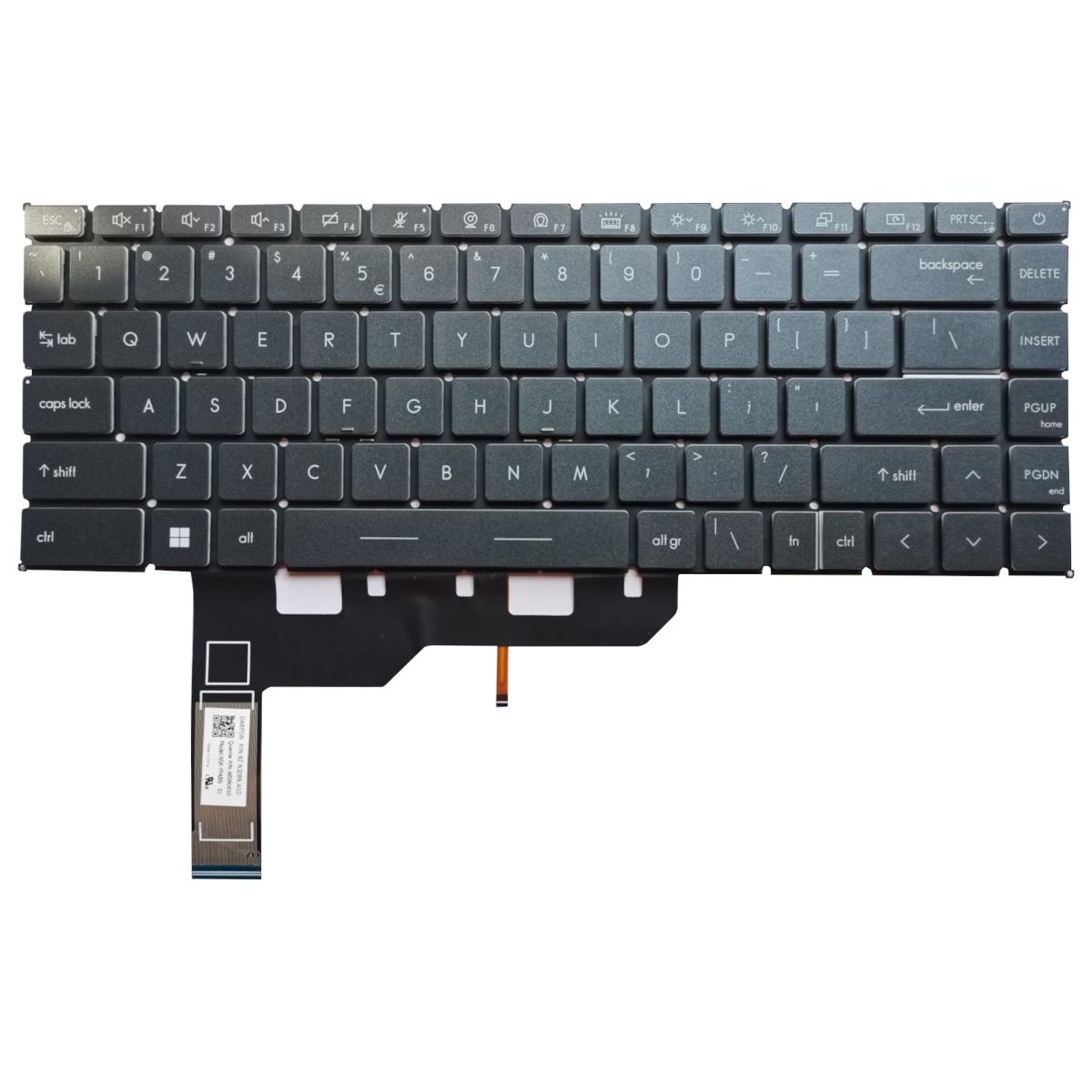 MSI PRESTIGE 15 A11SCS-015 Klávesnica