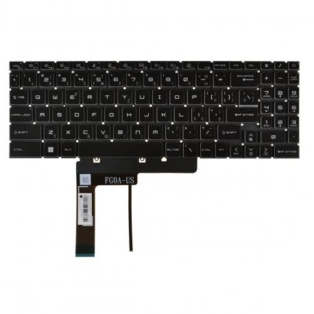 Copyright Terahertz CZ s.r.o. MSI GL66 12UEK klávesnica